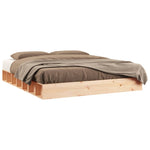 Bed Frame without Mattress 120x200 cm Solid Wood - Bargainia.com - 