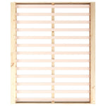 Bed Frame without Mattress 120x200 cm Solid Wood - Bargainia.com - 