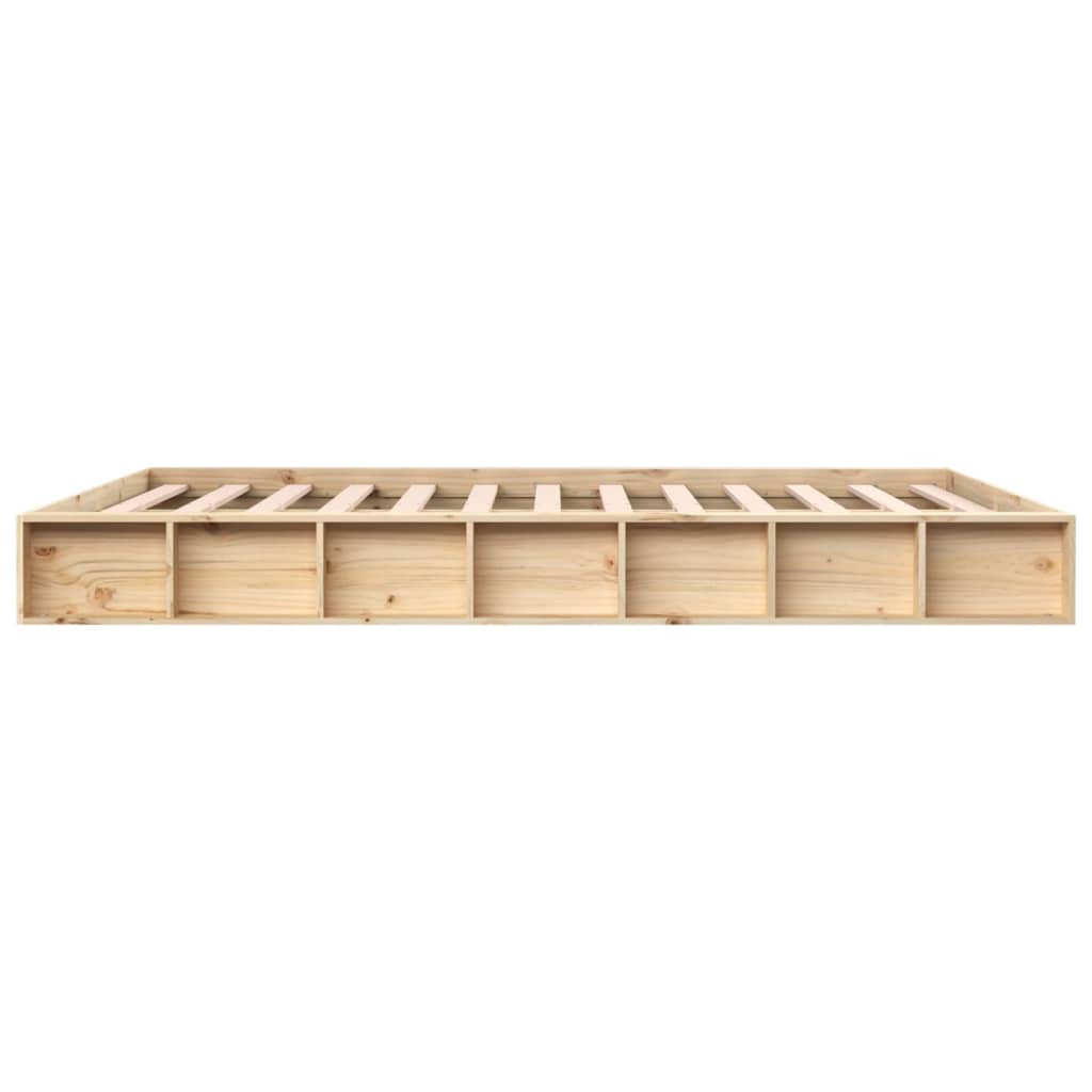 Bed Frame without Mattress 120x200 cm Solid Wood - Bargainia.com - 8720287135692 - 820681