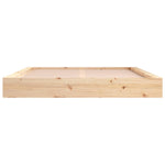 Bed Frame without Mattress 120x200 cm Solid Wood - Bargainia.com - 