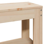 Bed Frame without Mattress 120x200 cm Solid Wood Pine - Bargainia.com - 