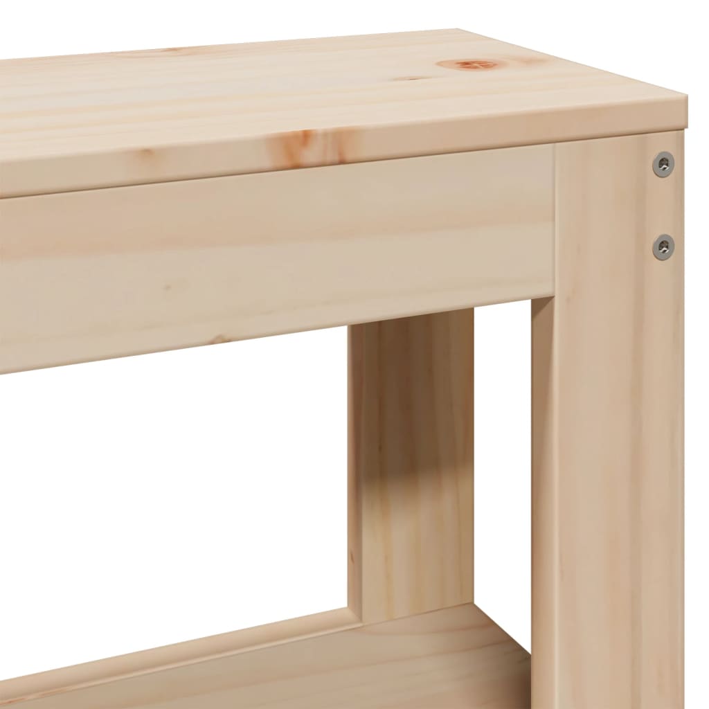 Bed Frame without Mattress 120x200 cm Solid Wood Pine - Bargainia.com - 