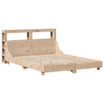 Bed Frame without Mattress 120x200 cm Solid Wood Pine - Bargainia.com - 