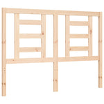 Bed Frame without Mattress 140x190 cm Solid Wood Pine - Bargainia.com - 