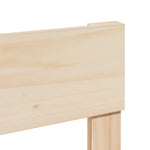 Bed Frame without Mattress 140x200 cm Solid Wood Pine - Bargainia.com - 