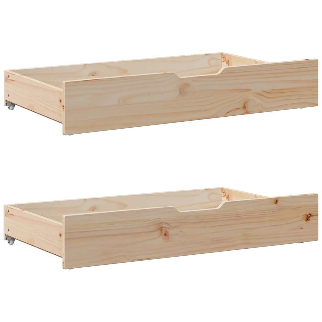 Bed Frame without Mattress 160x200 cm Solid Wood Pine - Bargainia.com - 8721102939334 - 3301544