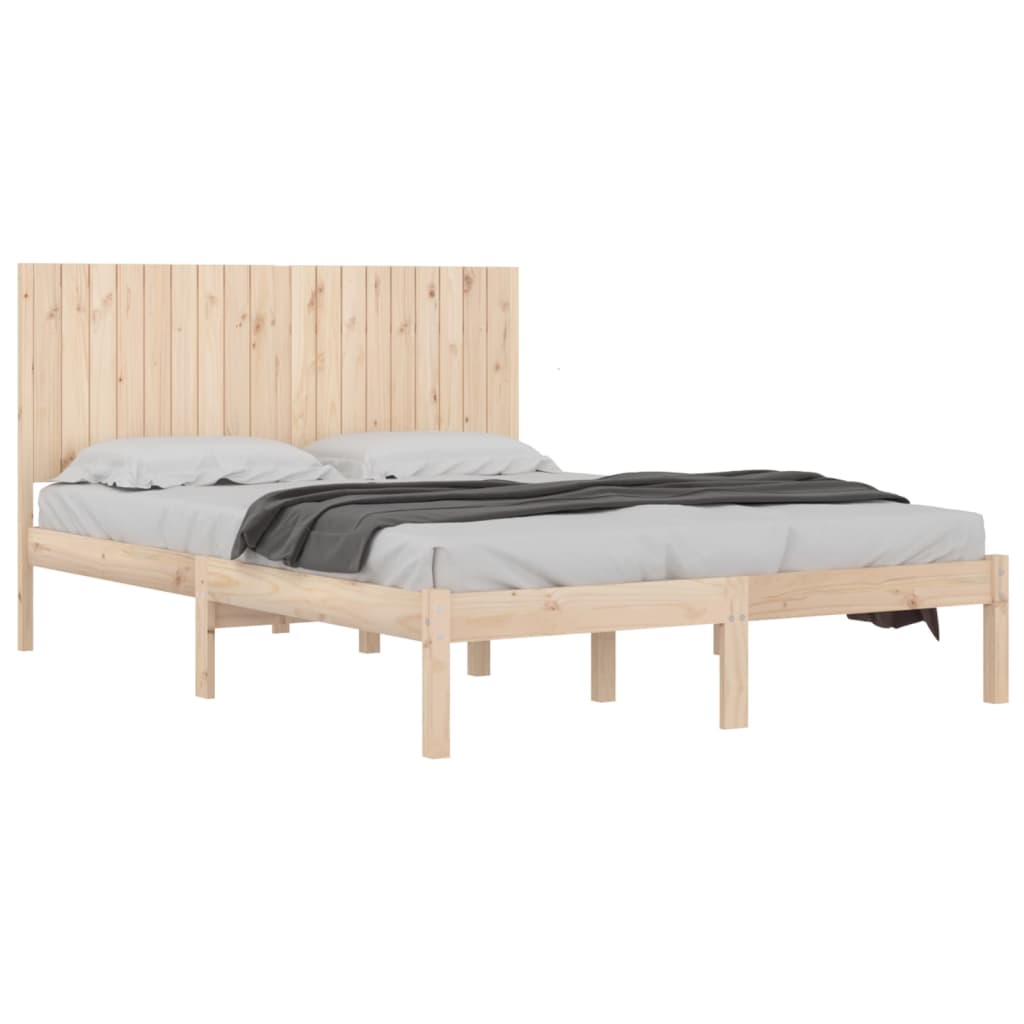 Bed Frame without Mattress 180x200 cm Super King Solid Wood - Bargainia.com - 
