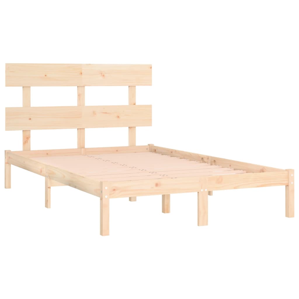 Bed Frame without Mattress 180x200 cm Super King Solid Wood - Bargainia.com - 