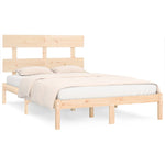 Bed Frame without Mattress 180x200 cm Super King Solid Wood - Bargainia.com - 