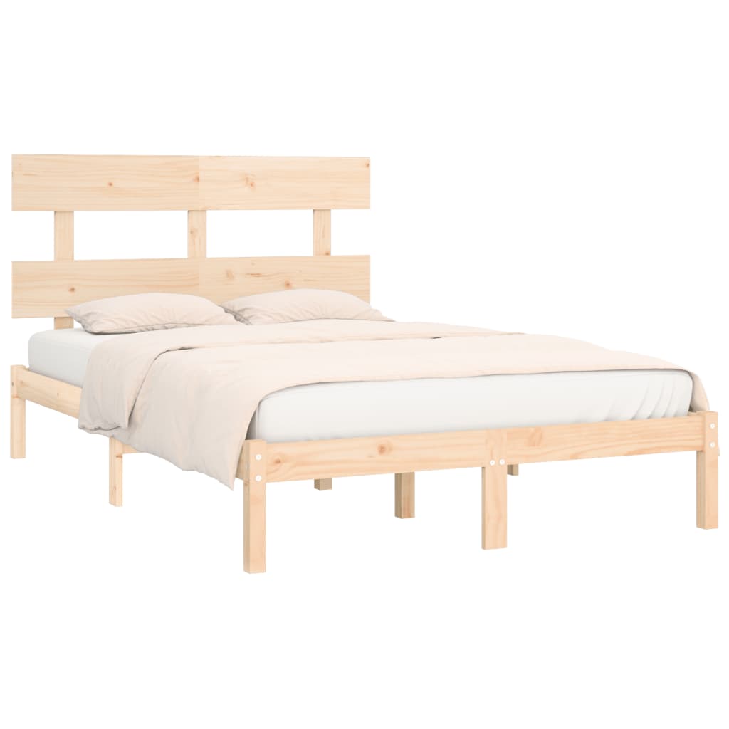 Bed Frame without Mattress 180x200 cm Super King Solid Wood - Bargainia.com - 