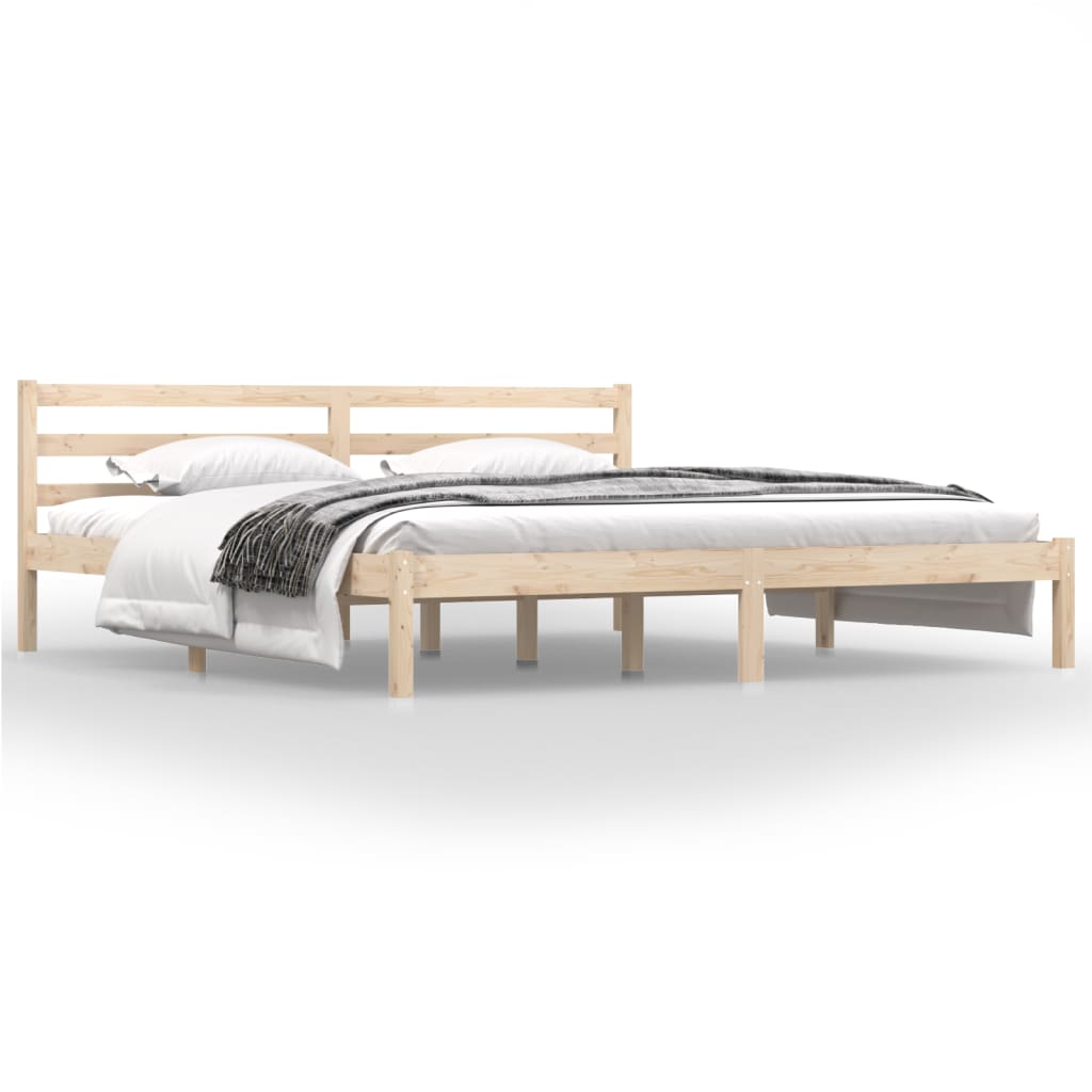 Bed Frame without Mattress 180x200cm Super King Size - Bargainia.com - 8720286877739 - 810445