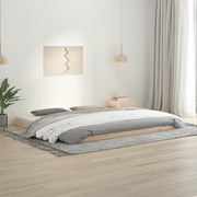 Bed Frame without Mattress 200x200 cm Solid Wood Pine - Bargainia.com - 8720845639495 - 823424