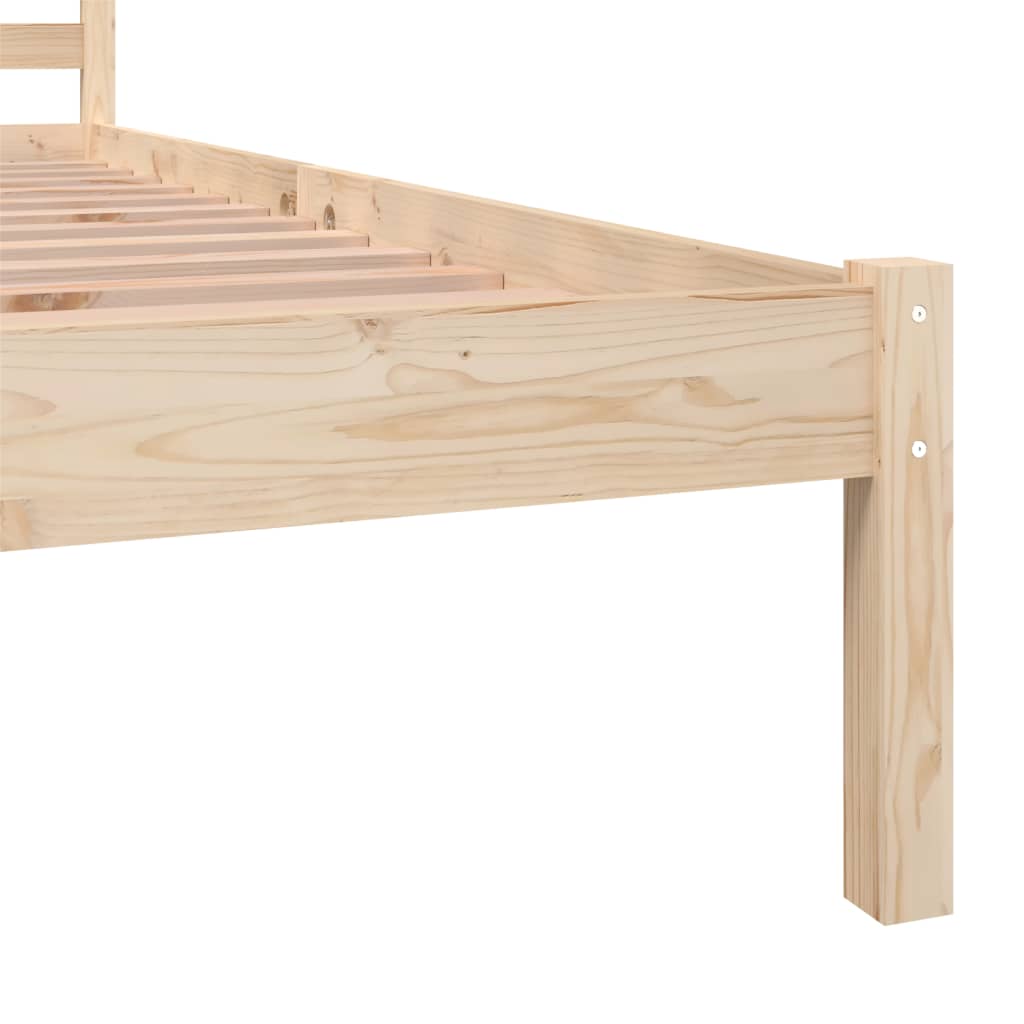 Bed Frame without Mattress 75x190cm Small Single - Bargainia.com - 8720286877180 - 810390