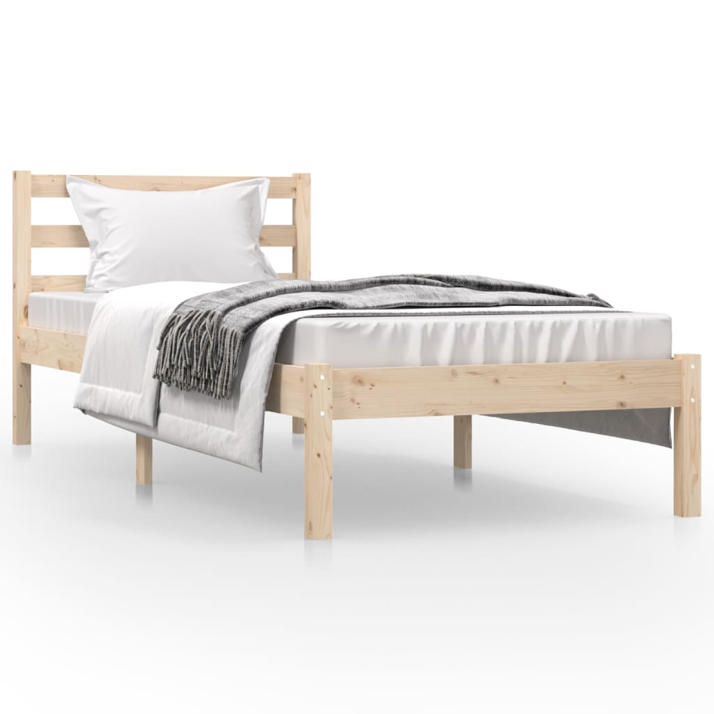Bed Frame without Mattress 75x190cm Small Single - Bargainia.com - 8720286877180 - 810390