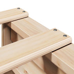 Bed Frame without Mattress 90x190 cm Single Solid Wood Pine - Bargainia.com - 