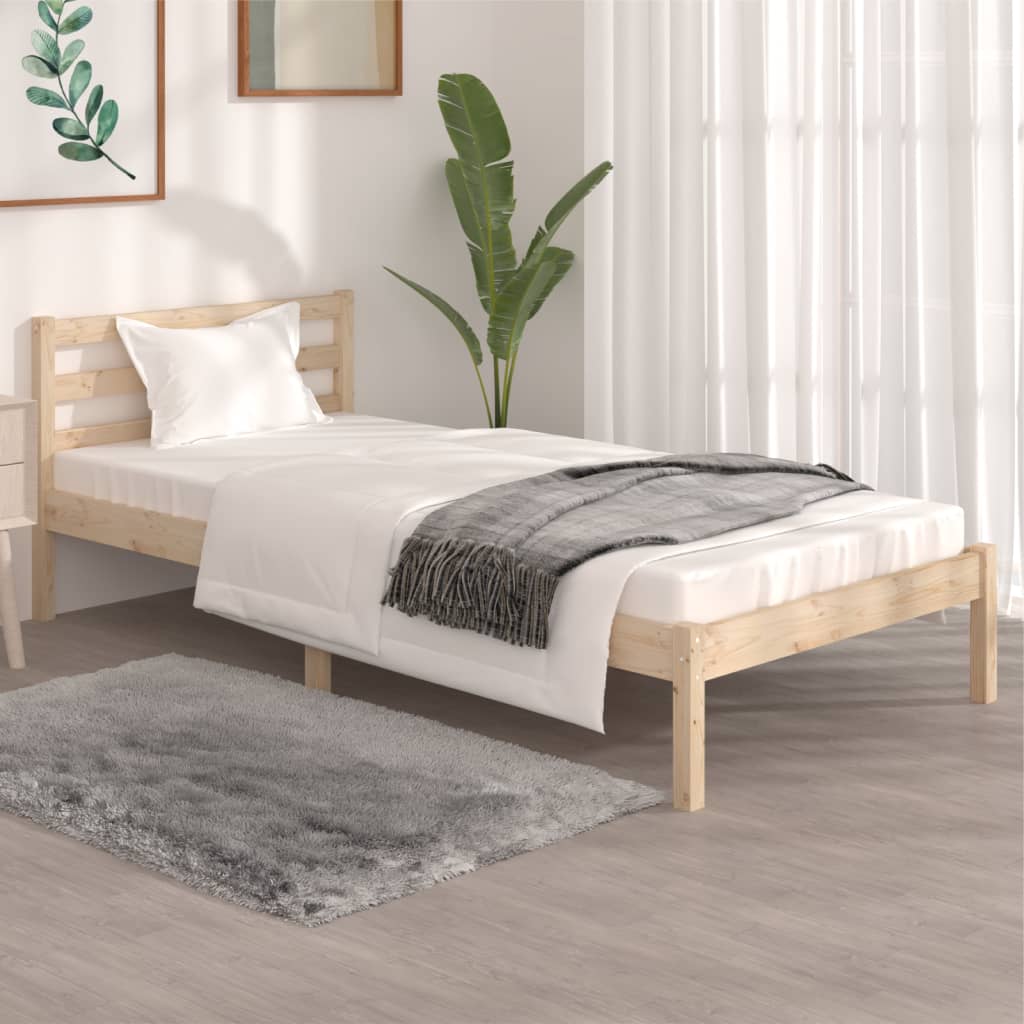 Bed Frame without Mattress 90x190cm Single - Bargainia.com - 8720286877234 - 810395