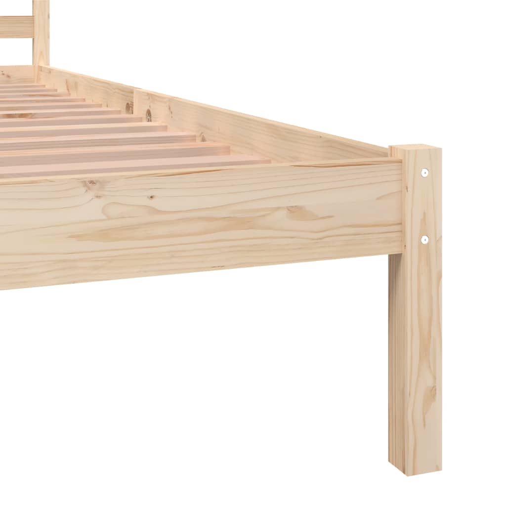 Bed Frame without Mattress 90x190cm Single - Bargainia.com - 8720286877234 - 810395