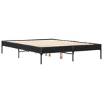 Bed Frame without Mattress Black 120x190 cm Small Double - Bargainia.com - 
