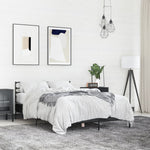 Bed Frame without Mattress Black 120x190 cm Small Double - Bargainia.com - 