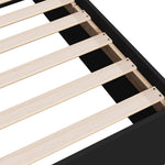 Bed Frame without Mattress Black 120x190 cm Small Double - Bargainia.com - 