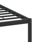 Bed Frame without Mattress Brown Oak 140x190 cm Engineered Wood - Bargainia.com - 