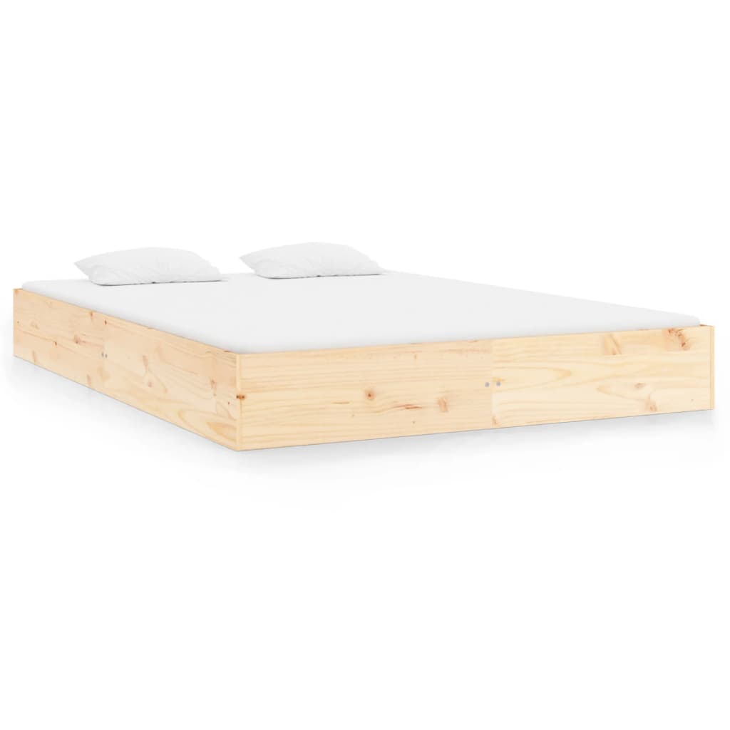 Bed Frame without Mattress Solid Wood 120x200 cm - Bargainia.com - 8720287067337 - 820047