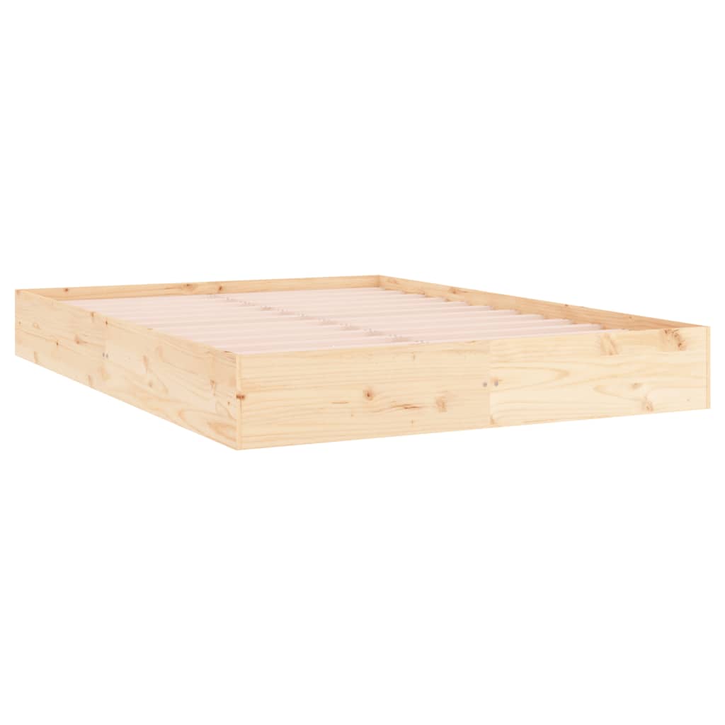 Bed Frame without Mattress Solid Wood 120x200 cm - Bargainia.com - 8720287067337 - 820047