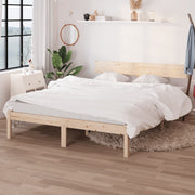 Bed Frame without Mattress Solid Wood 160x200 cm - Bargainia.com - 8720286763186 - 810157
