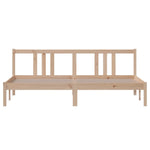 Bed Frame without Mattress Solid Wood 180x200 cm Super King Super King Size - Bargainia.com - 
