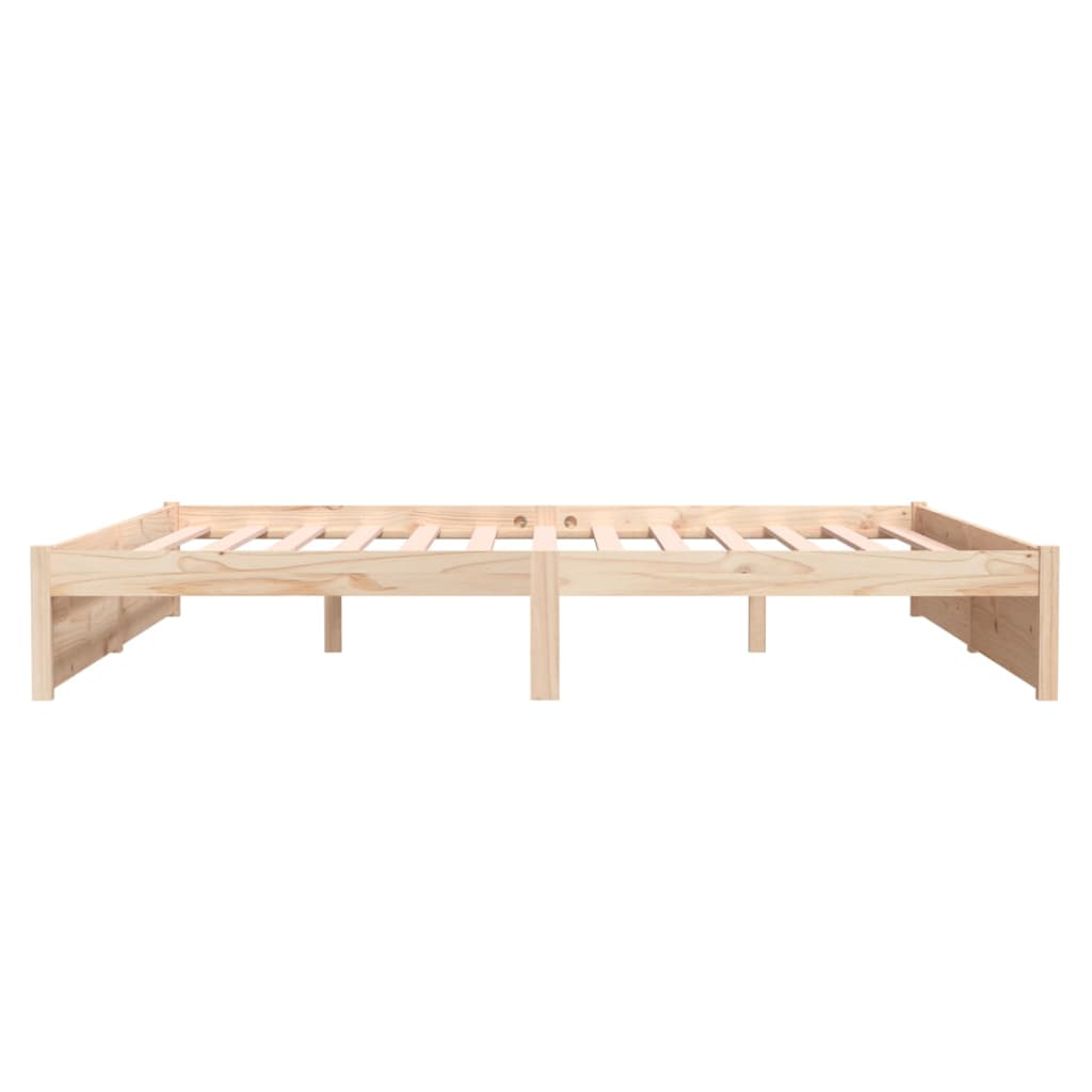Bed Frame without Mattress Solid Wood 180x200 cm Super King Super King Size - Bargainia.com - 8720286999097 - 814964