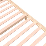 Bed Frame without Mattress Solid Wood 180x200 cm Super King Super King Size - Bargainia.com - 