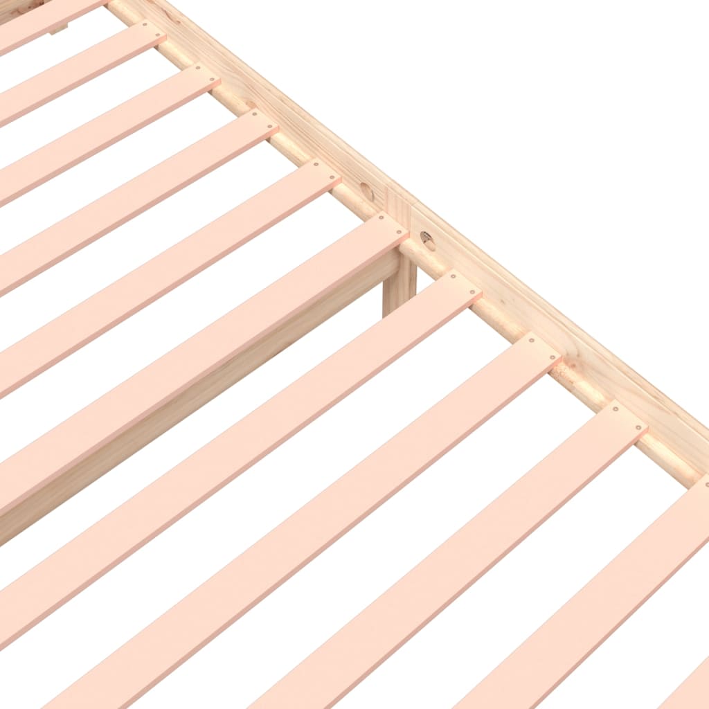 Bed Frame without Mattress Solid Wood 180x200 cm Super King Super King Size - Bargainia.com - 8720286999097 - 814964