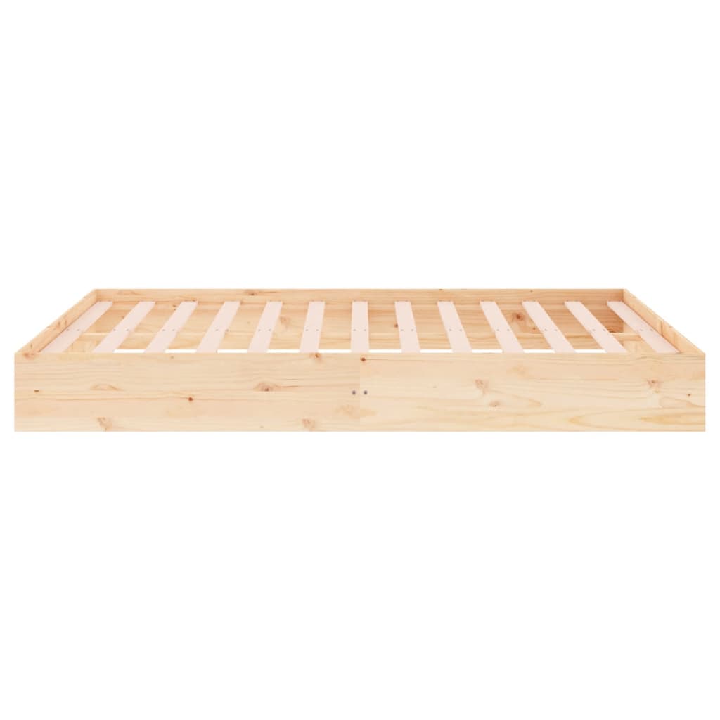 Bed Frame without Mattress Solid Wood 180x200 cm Super King Super King Size - Bargainia.com - 8720287067139 - 820027