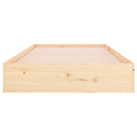 Bed Frame without Mattress Solid Wood 90x200 cm - Bargainia.com - 