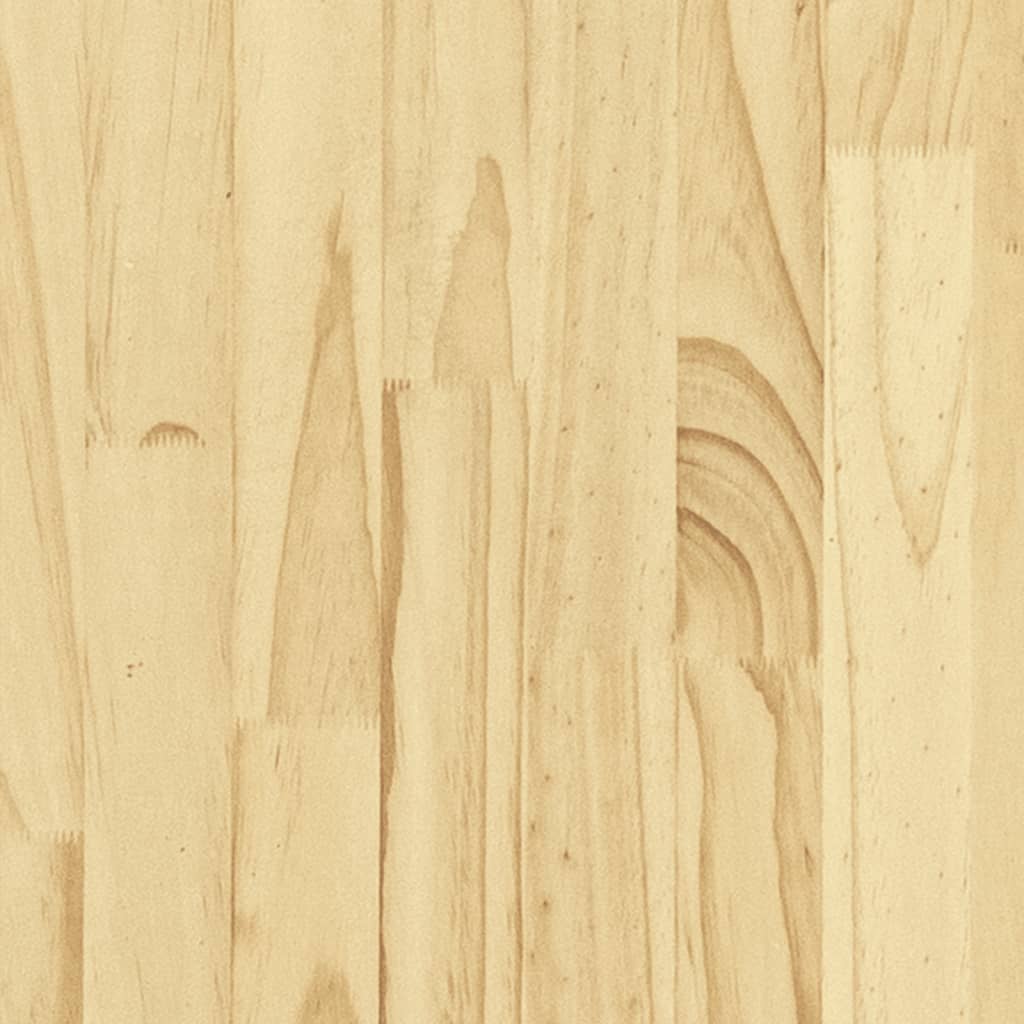 Bed Frame without Mattress Solid Wood Single - Bargainia.com - 8720286762080 - 809982