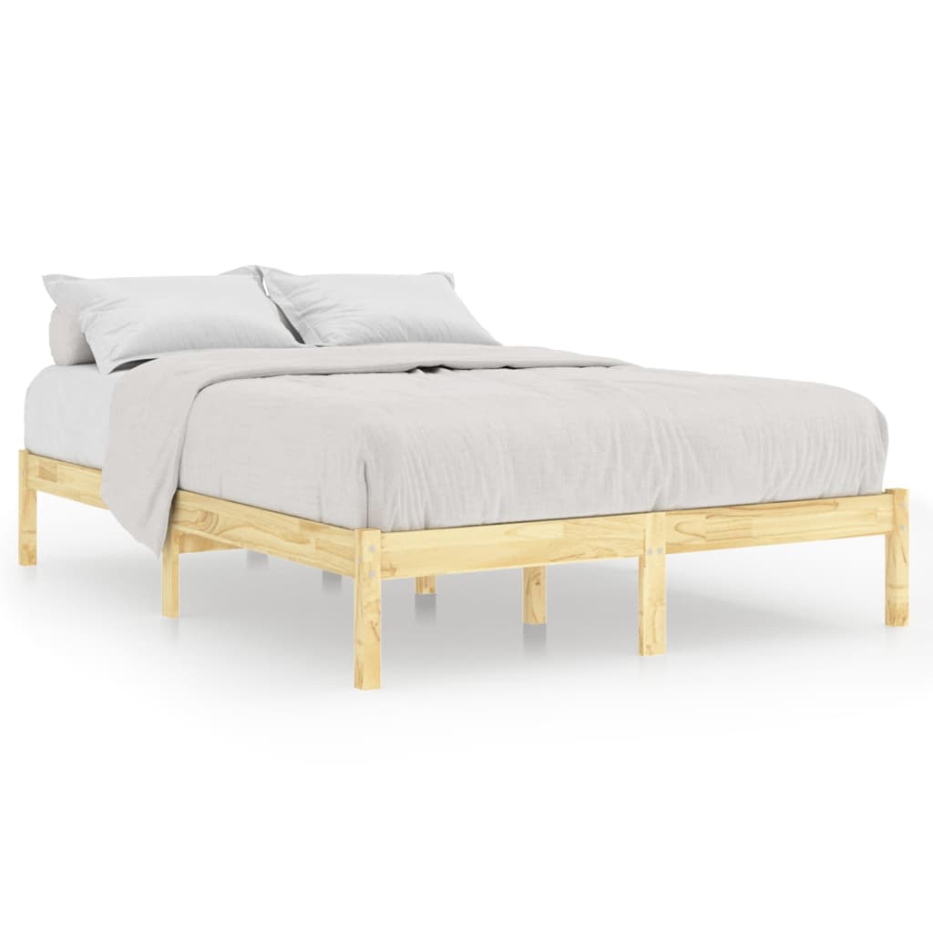 Bed Frame without Mattress Solid Wood Super King Size - Bargainia.com - 8720286762585 - 810032