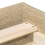 Sonoma Oak King Size Bed Frame With Storage - 200x200cm - Bargainia.com - 