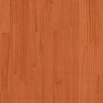 Bed Frame without Mattress Wax Brown 120x190 cm Small Double Solid Wood Pine - Bargainia.com - 