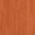 Bed Frame without Mattress Wax Brown 120x190 cm Small Double Solid Wood Pine - Bargainia.com - 