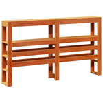 Bed Frame without Mattress Wax Brown 120x190 cm Small Double Solid Wood Pine - Bargainia.com - 