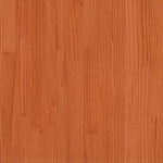 Bed Frame without Mattress Wax Brown 120x190 cm Small Double Solid Wood Pine - Bargainia.com - 