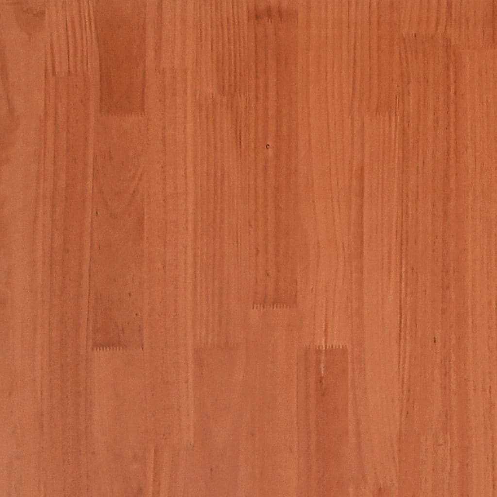 Bed Frame without Mattress Wax Brown 120x190 cm Small Double Solid Wood Pine - Bargainia.com - 