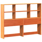Bed Frame without Mattress Wax Brown 120x190 cm Small Double Solid Wood Pine - Bargainia.com - 