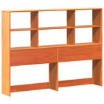 Bed Frame without Mattress Wax Brown 120x190 cm Small Double Solid Wood Pine - Bargainia.com - 