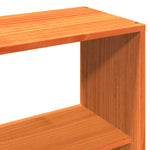 Bed Frame without Mattress Wax Brown 120x190 cm Small Double Solid Wood Pine - Bargainia.com - 