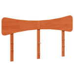 Bed Frame without Mattress Wax Brown 120x190 cm Small Double Solid Wood Pine - Bargainia.com - 