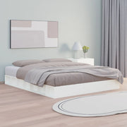 Bed Frame without Mattress White 120x200 cm Solid Wood - Bargainia.com - 8720287135708 - 820682