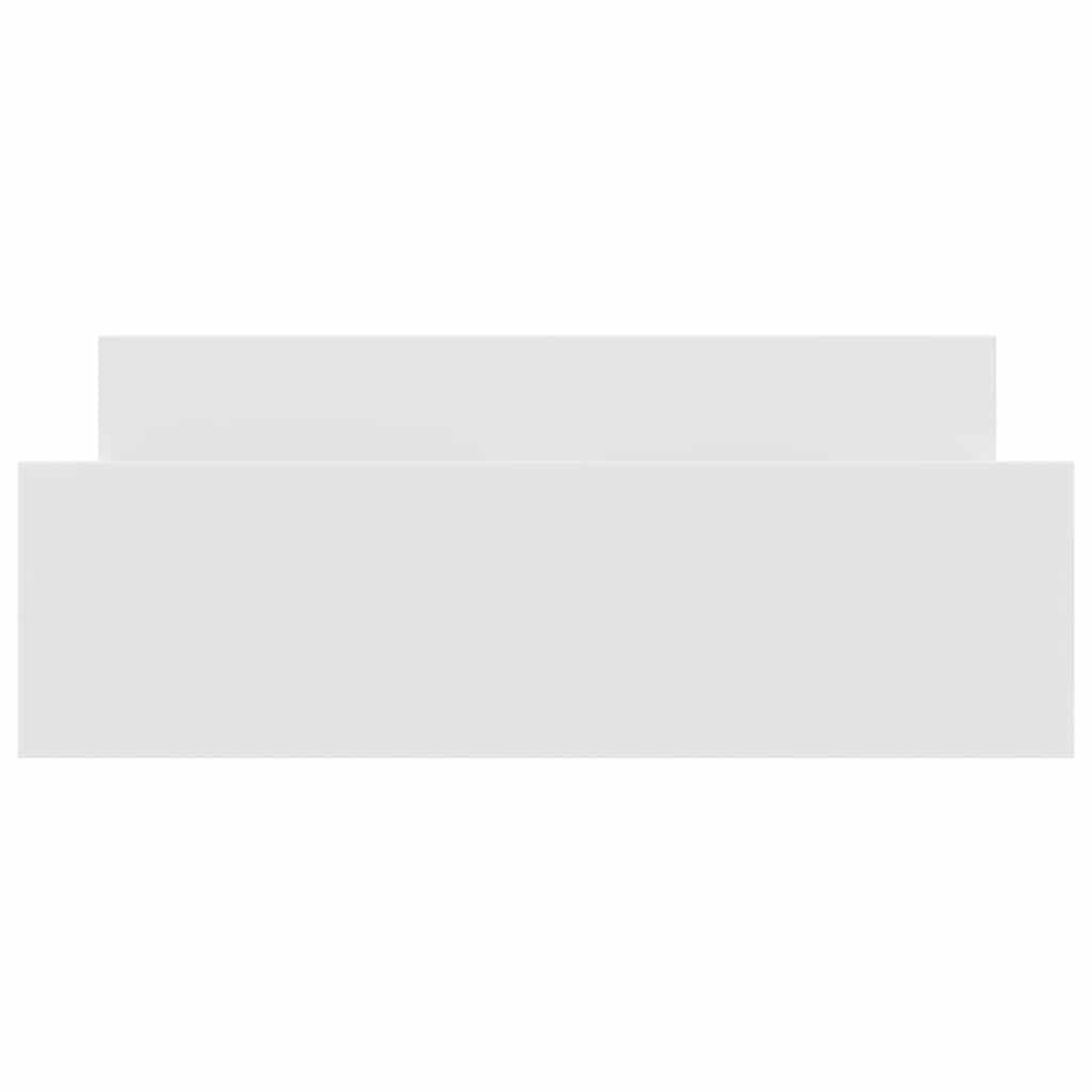 Bed Frame without Mattress White 140x190 cm - Bargainia.com - 8721012157385 - 3203782