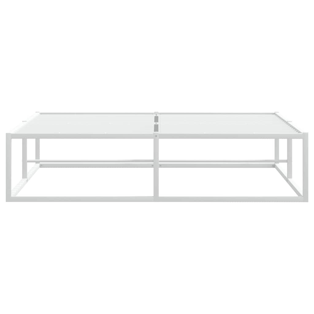 Bed Frame without Mattress White 140x200 cm Metal - Bargainia.com - 8721158397782 - 4017425