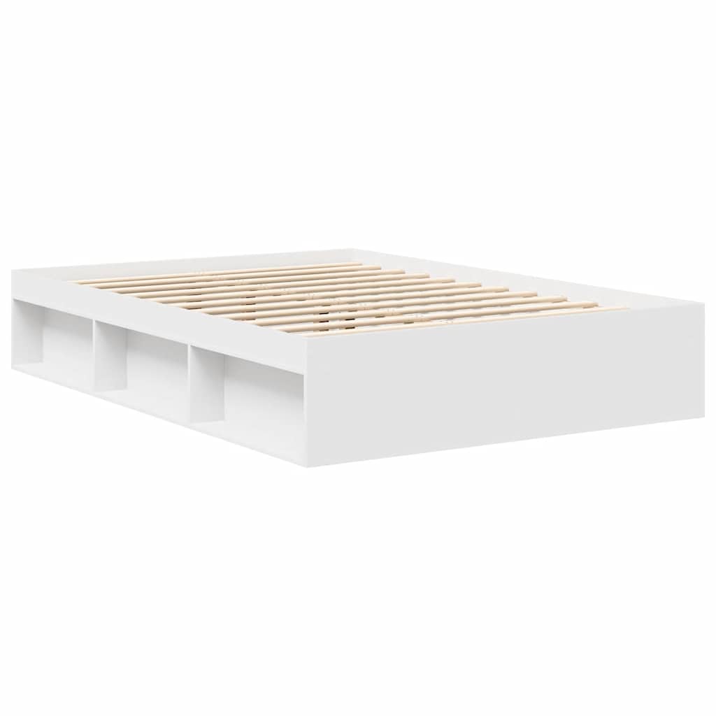 Bed Frame without Mattress White 160x200 cm - Bargainia.com - 8721012158290 - 3203873